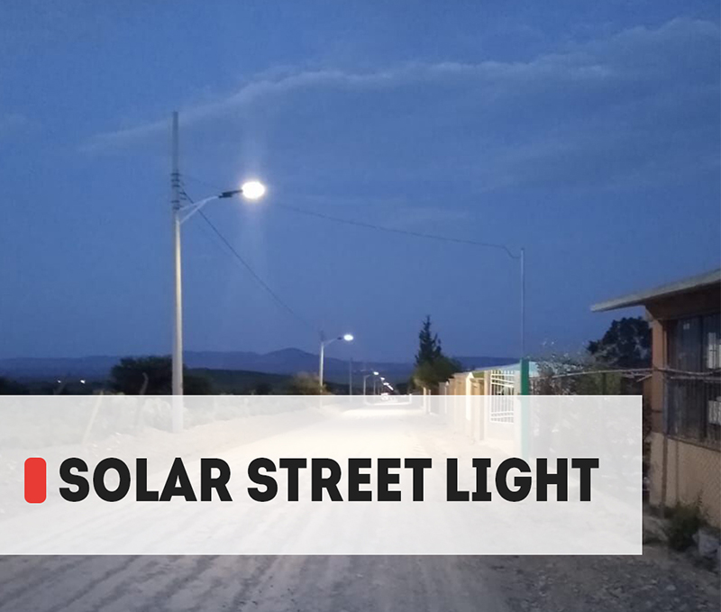 【Proyecto】 Instalación de farolas LED solares AOK en México